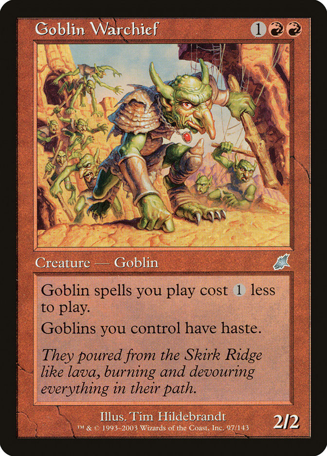 Goblin Warchief [Scourge] | Game Master's Emporium (The New GME)