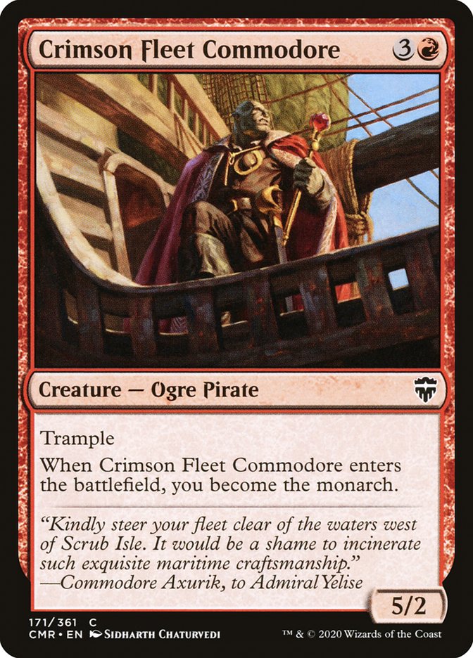 Crimson Fleet Commodore [Commander Legends] | Game Master's Emporium (The New GME)