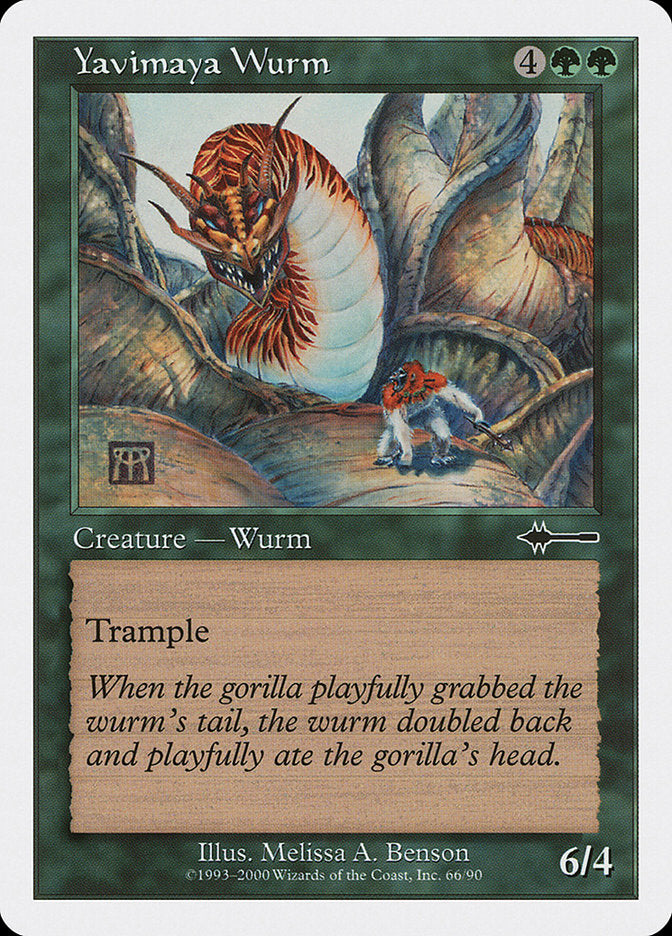 Yavimaya Wurm [Beatdown] | Game Master's Emporium (The New GME)