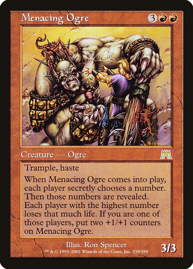 Menacing Ogre [Onslaught] | Game Master's Emporium (The New GME)