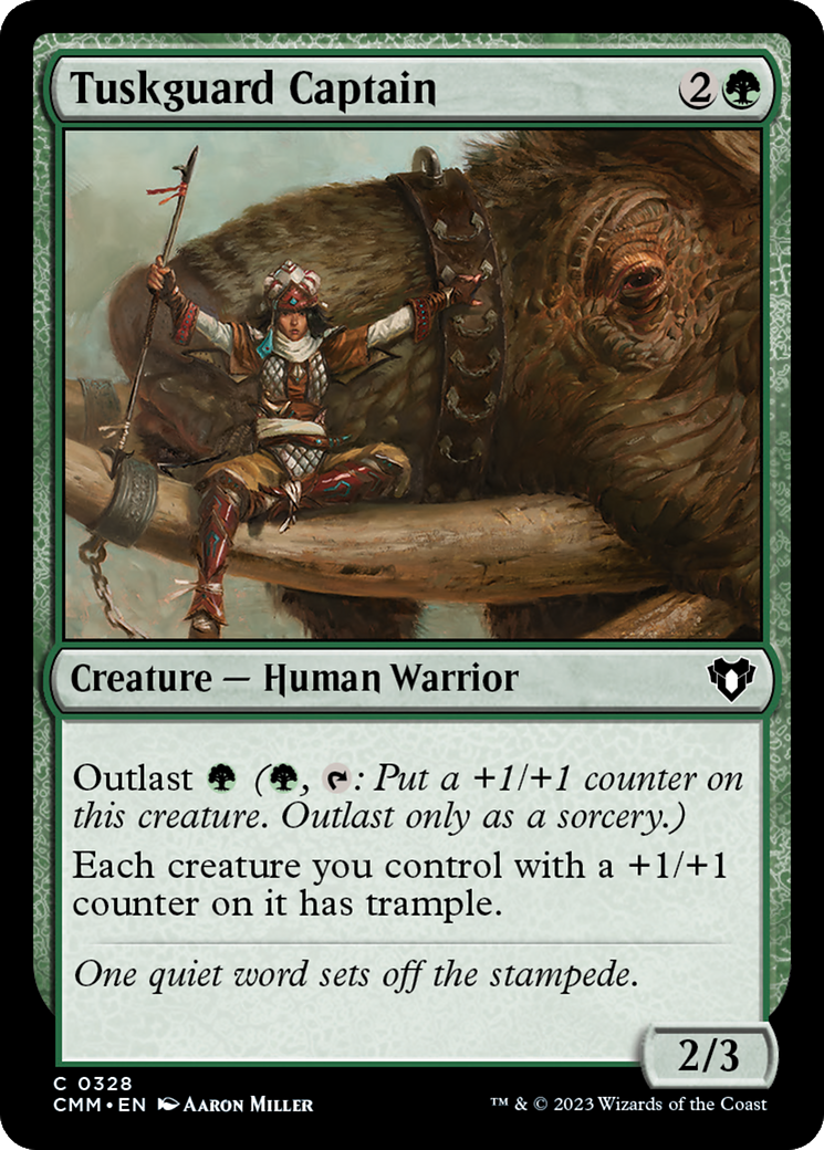 Tuskguard Captain [Commander Masters] | Game Master's Emporium (The New GME)