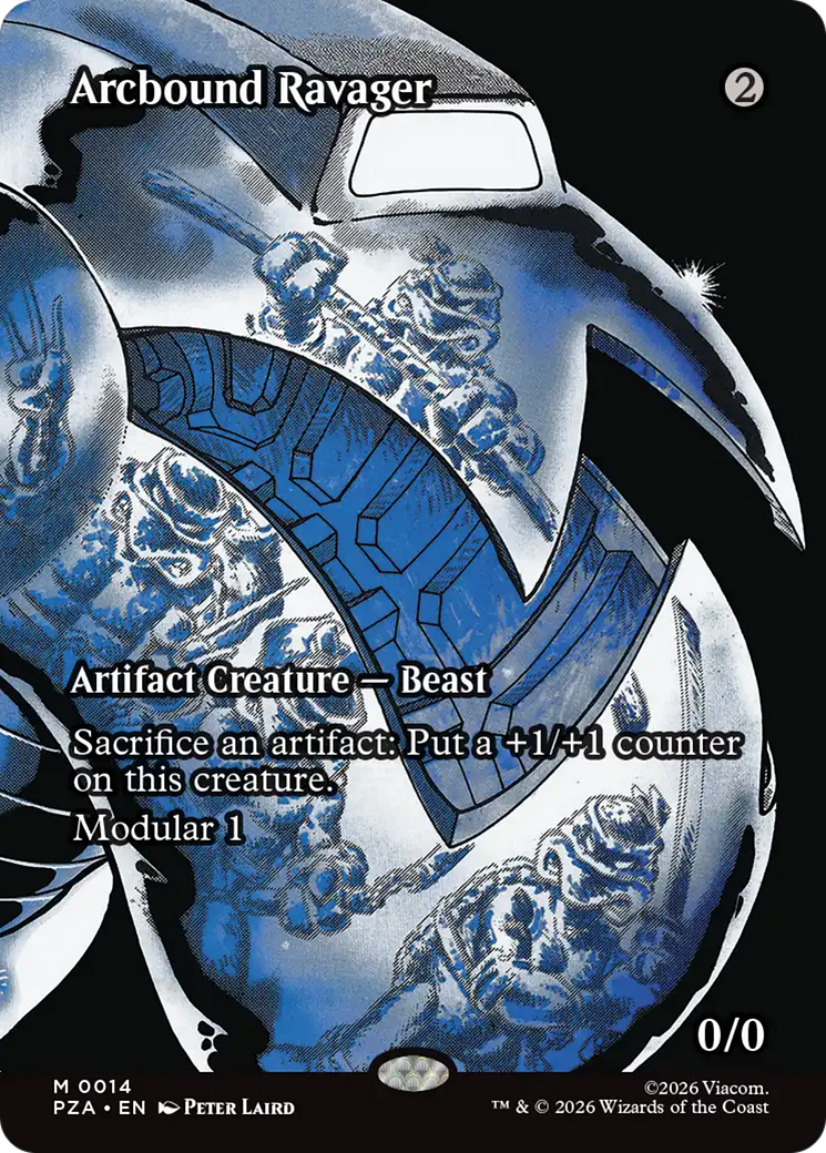Arcbound Ravager (Borderless) [Teenage Mutant Ninja Turtles Eternal-Legal] | Game Master's Emporium (The New GME)