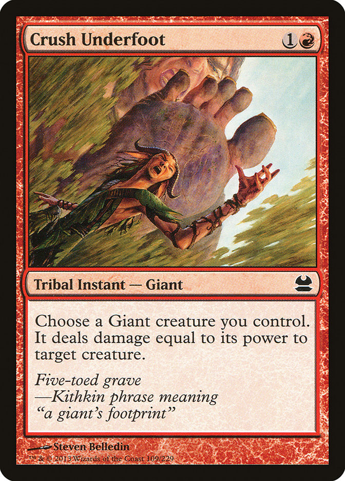 Crush Underfoot [Modern Masters] | Game Master's Emporium (The New GME)