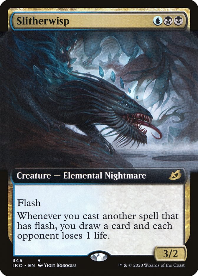 Slitherwisp (Extended Art) [Ikoria: Lair of Behemoths] | Game Master's Emporium (The New GME)