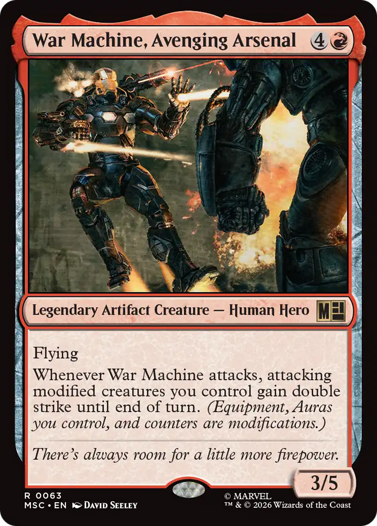 War Machine, Avenging Arsenal [Marvel Super Heroes Commander] | Game Master's Emporium (The New GME)