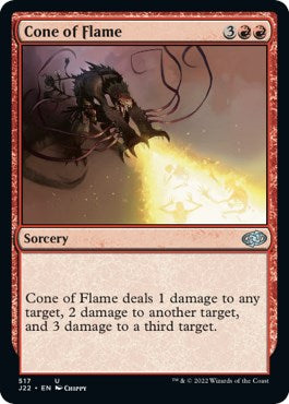 Cone of Flame [Jumpstart 2022] | Game Master's Emporium (The New GME)