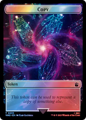 Copy // Clue (0055) Double-Sided Token (Surge Foil) [Doctor Who Tokens] | Game Master's Emporium (The New GME)