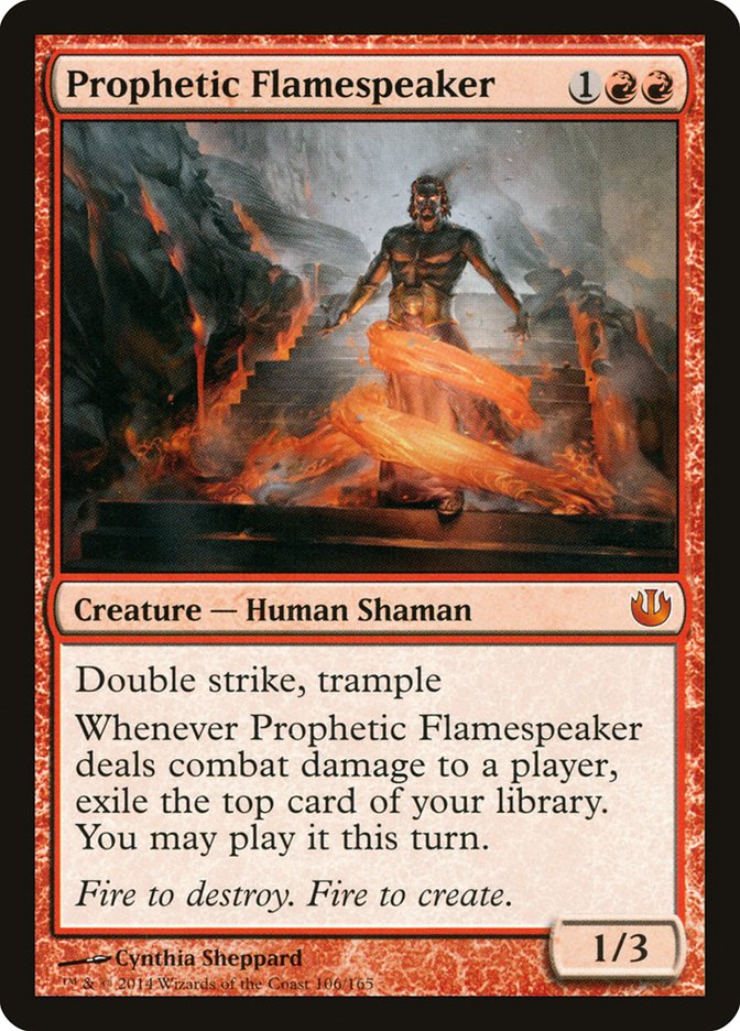 Prophetic Flamespeaker [Journey into Nyx] | Game Master's Emporium (The New GME)