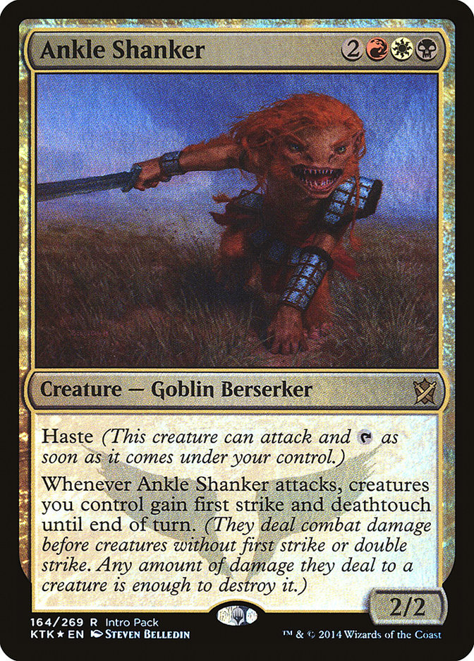 Ankle Shanker (Intro Pack) [Khans of Tarkir Promos] | Game Master's Emporium (The New GME)