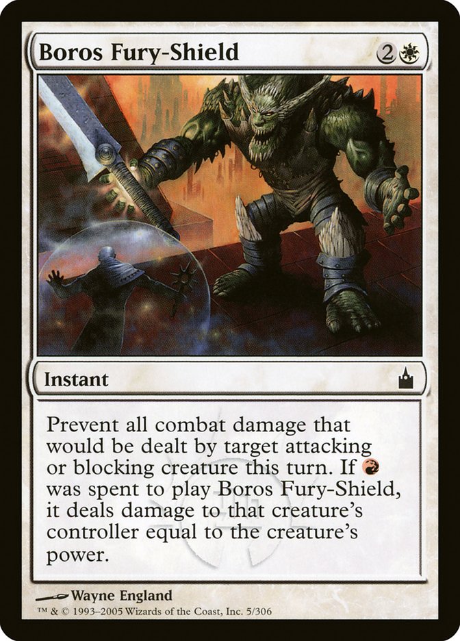 Boros Fury-Shield [Ravnica: City of Guilds] | Game Master's Emporium (The New GME)