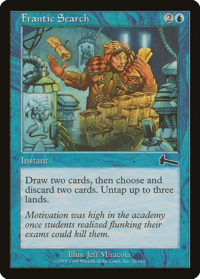 Frantic Search [Urza's Legacy] | Game Master's Emporium (The New GME)