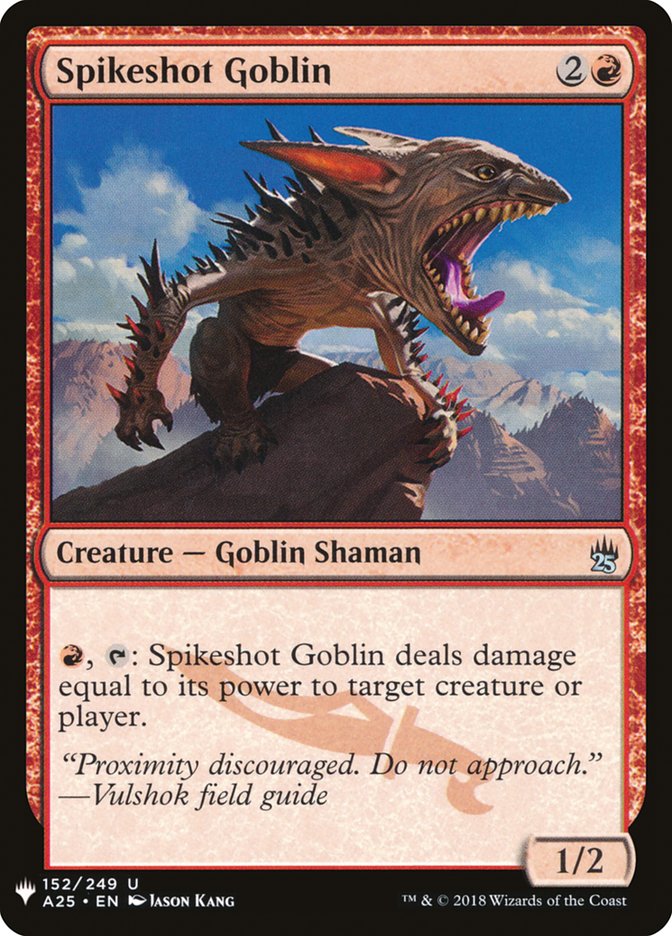 Spikeshot Goblin [Mystery Booster] | Game Master's Emporium (The New GME)