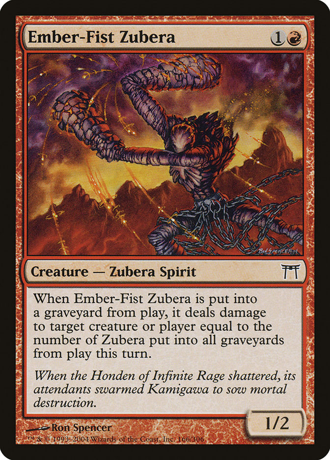 Ember-Fist Zubera [Champions of Kamigawa] | Game Master's Emporium (The New GME)