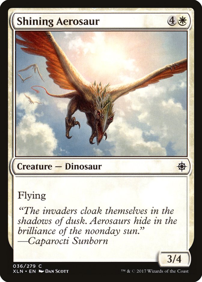 Shining Aerosaur [Ixalan] | Game Master's Emporium (The New GME)