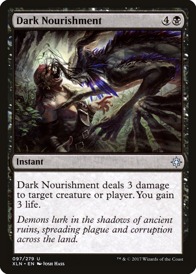 Dark Nourishment [Ixalan] | Game Master's Emporium (The New GME)