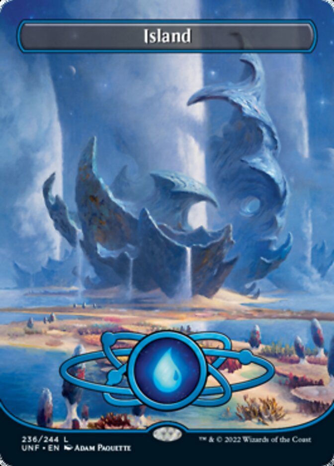 Island (236) (Planetary Space-ic Land) [Unfinity] | Game Master's Emporium (The New GME)