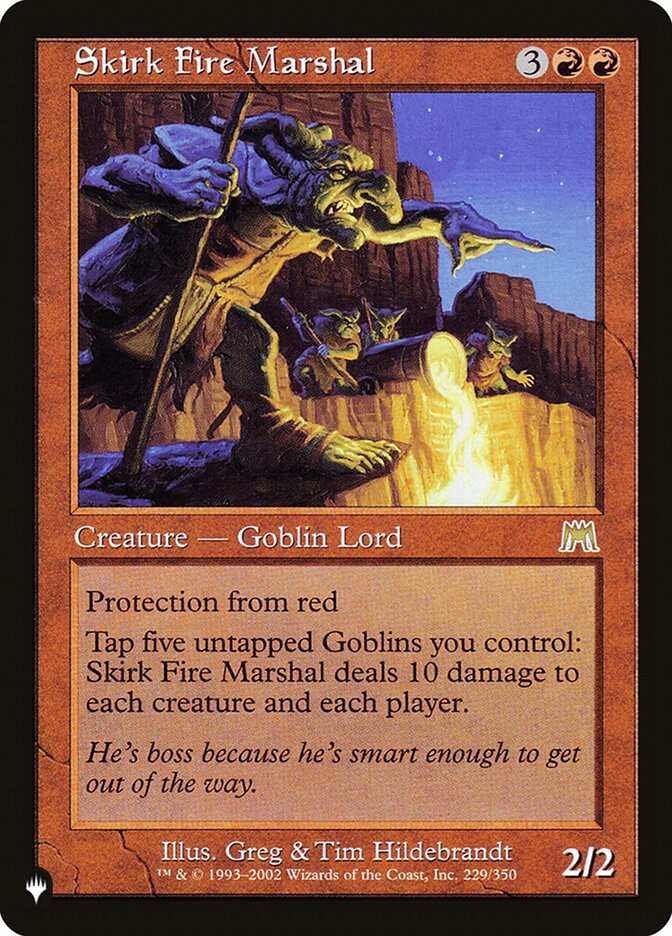 Skirk Fire Marshal [The List] | Game Master's Emporium (The New GME)