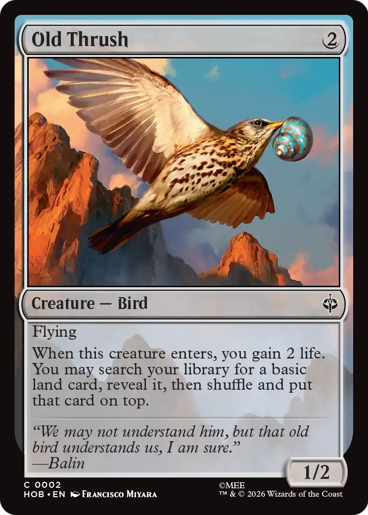 Old Thrush [The Hobbit] | Game Master's Emporium (The New GME)