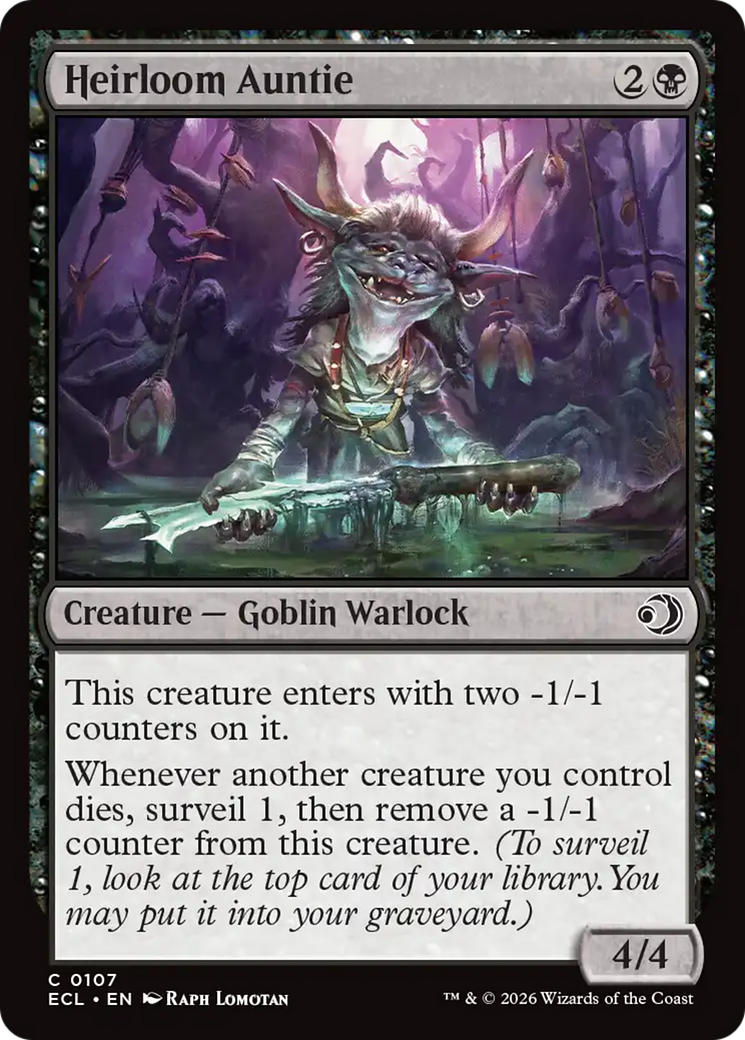 Heirloom Auntie [Lorwyn Eclipsed] | Game Master's Emporium (The New GME)