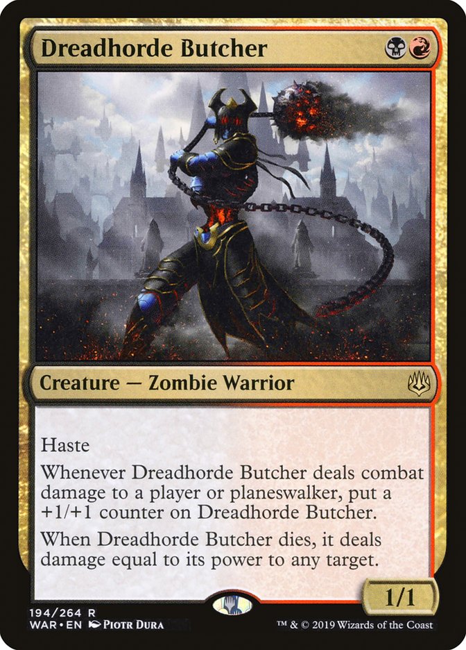 Dreadhorde Butcher [War of the Spark] | Game Master's Emporium (The New GME)