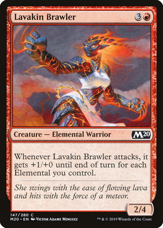Lavakin Brawler [Core Set 2020] | Game Master's Emporium (The New GME)