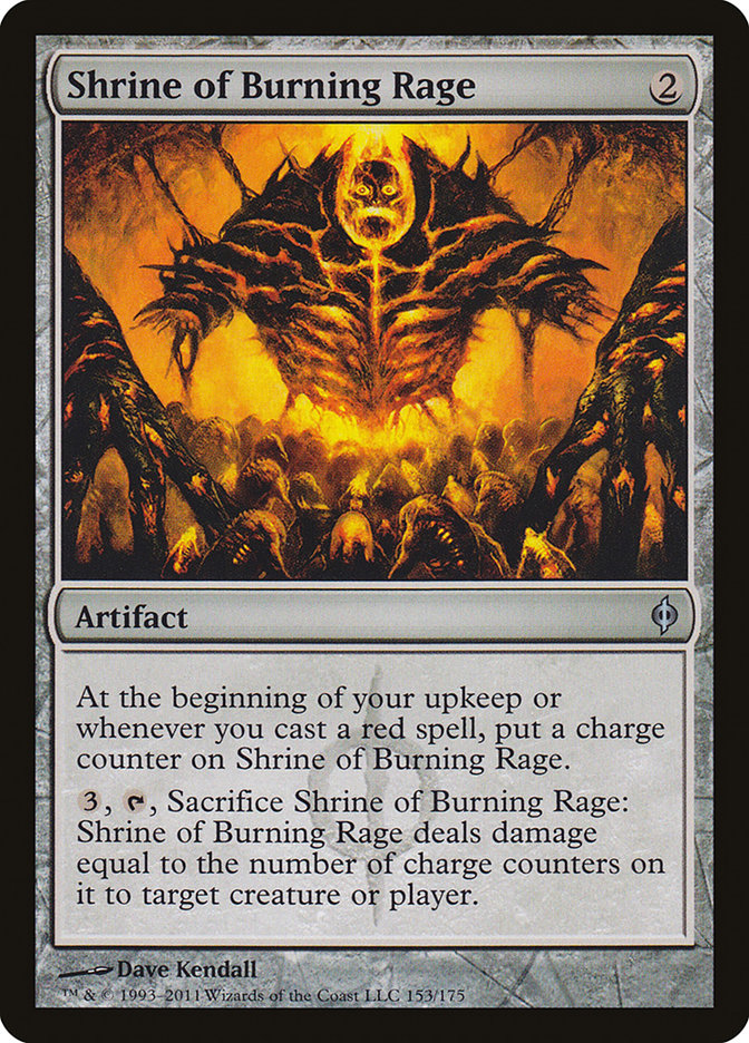 Shrine of Burning Rage [New Phyrexia] | Game Master's Emporium (The New GME)