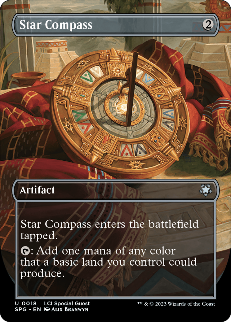 Star Compass (Borderless) [The Lost Caverns of Ixalan Special Guests] | Game Master's Emporium (The New GME)
