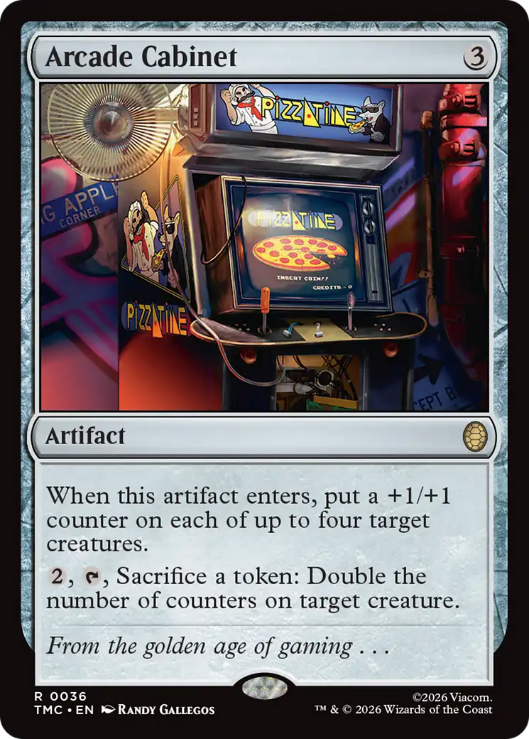 Arcade Cabinet [Teenage Mutant Ninja Turtles Commander] | Game Master's Emporium (The New GME)