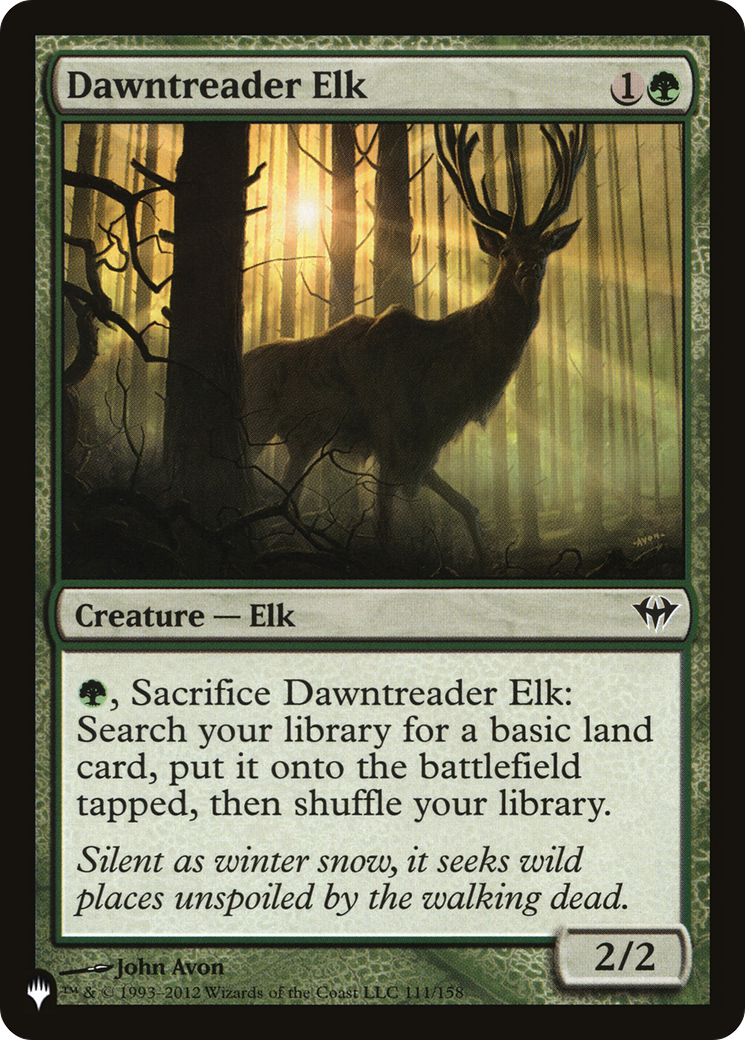 Dawntreader Elk [The List Reprints] | Game Master's Emporium (The New GME)