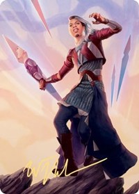 Niko Aris Art Card (Gold-Stamped Signature) [Kaldheim Art Series] | Game Master's Emporium (The New GME)