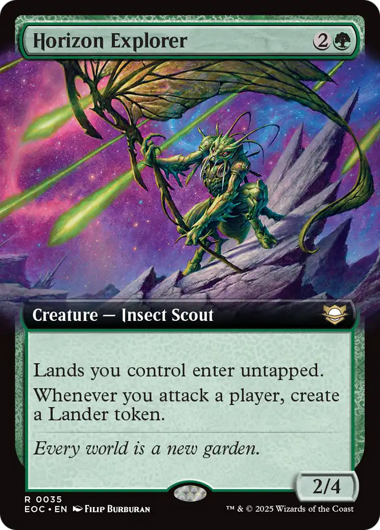 Horizon Explorer (Extended Art) [Edge of Eternities Commander] | Game Master's Emporium (The New GME)