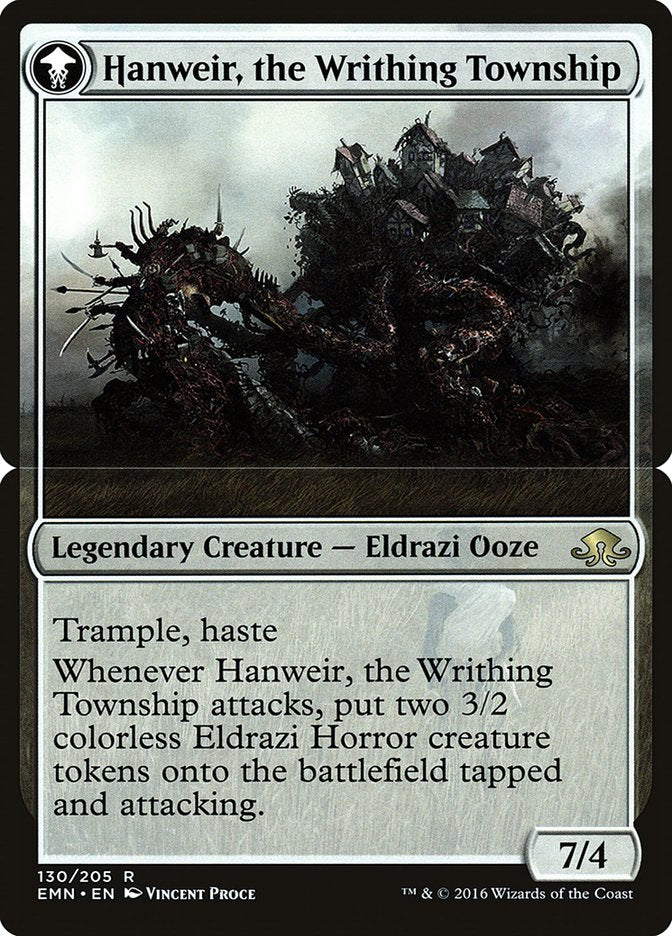 Hanweir, the Writhing Township [Eldritch Moon Prerelease Promos] | Game Master's Emporium (The New GME)
