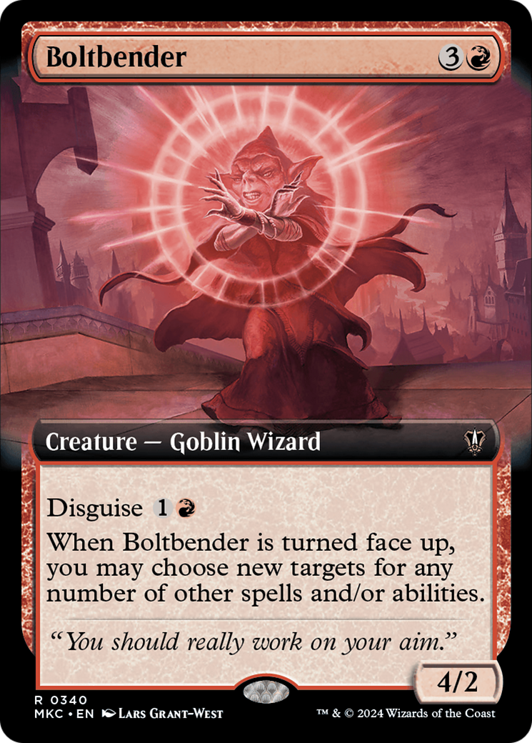 Boltbender (Extended Art) [Murders at Karlov Manor Commander] | Game Master's Emporium (The New GME)