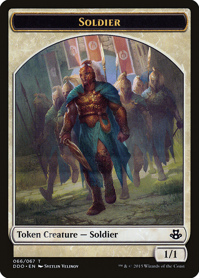 Soldier Token [Duel Decks: Elspeth vs. Kiora] | Game Master's Emporium (The New GME)