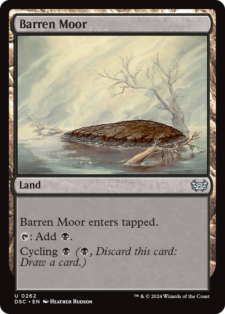 Barren Moor [Duskmourn: House of Horror Commander] | Game Master's Emporium (The New GME)