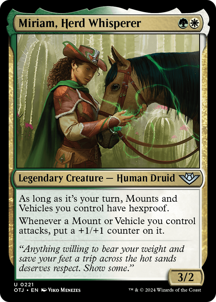 Miriam, Herd Whisperer [Outlaws of Thunder Junction] | Game Master's Emporium (The New GME)