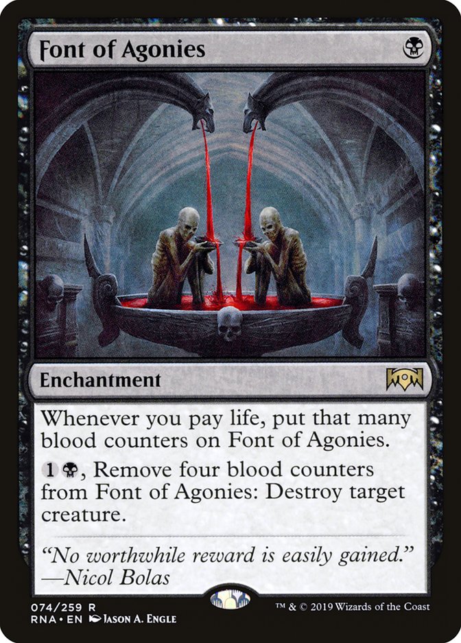 Font of Agonies [Ravnica Allegiance] | Game Master's Emporium (The New GME)
