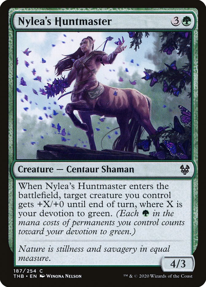 Nylea's Huntmaster [Theros Beyond Death] | Game Master's Emporium (The New GME)