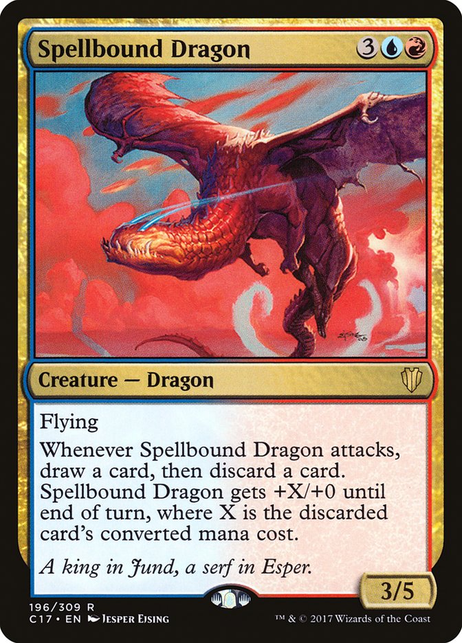 Spellbound Dragon [Commander 2017] | Game Master's Emporium (The New GME)
