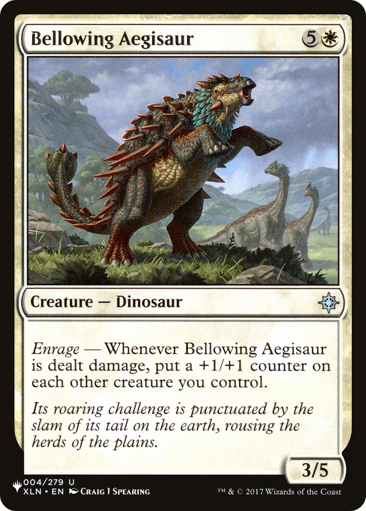 Bellowing Aegisaur [The List Reprints] | Game Master's Emporium (The New GME)