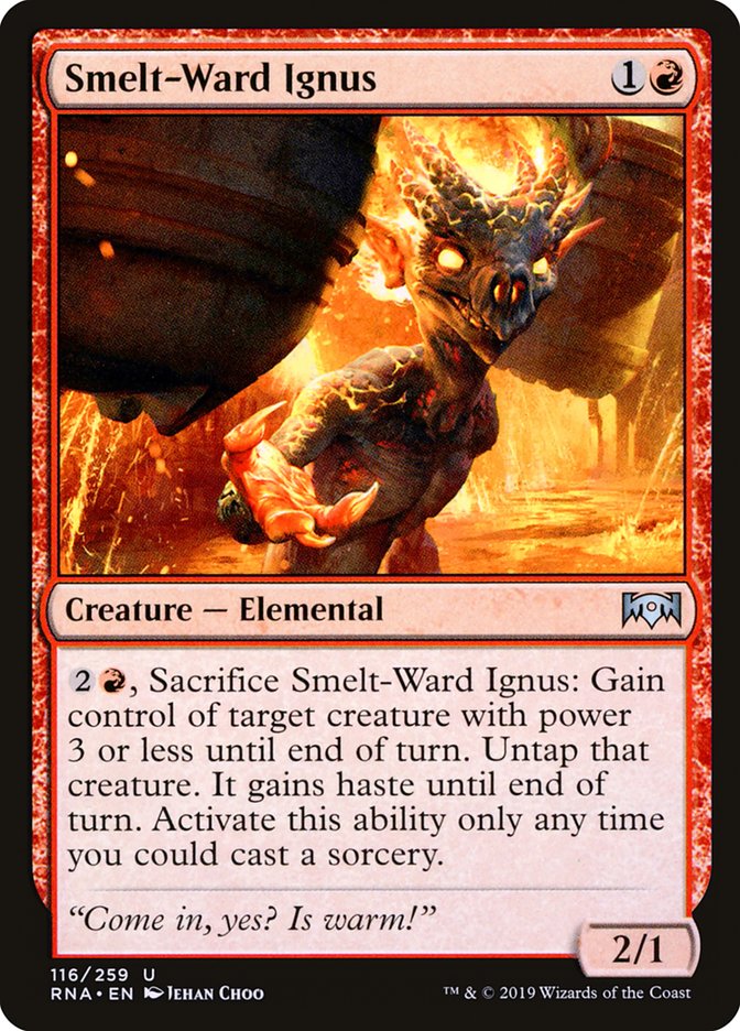 Smelt-Ward Ignus [Ravnica Allegiance] | Game Master's Emporium (The New GME)