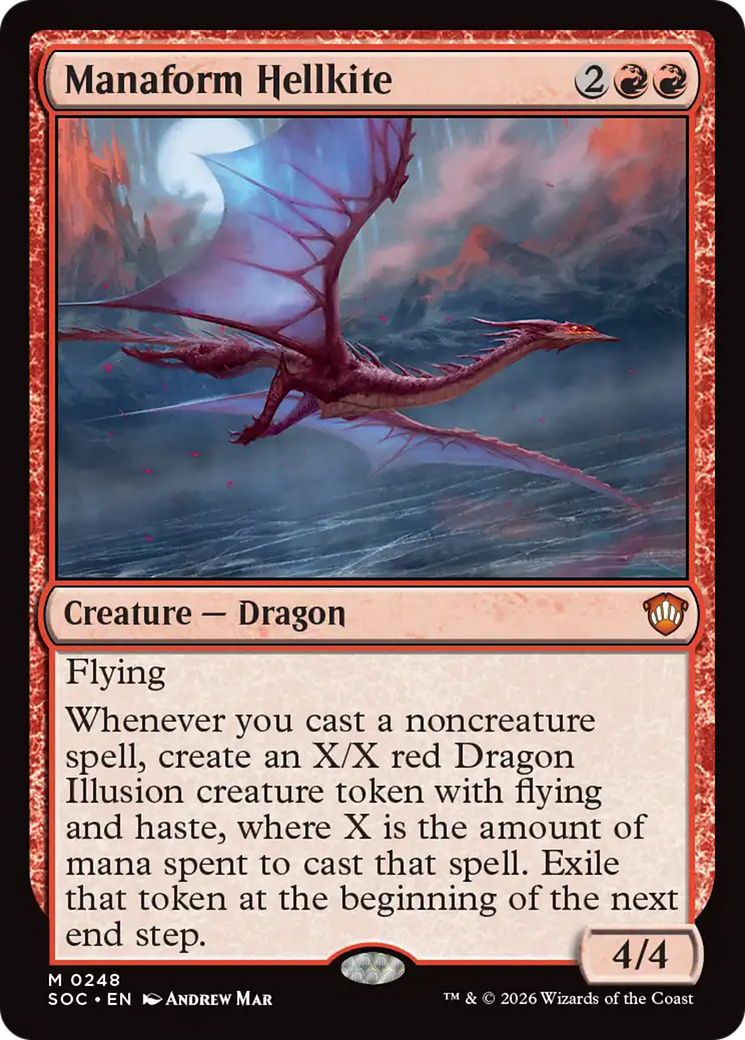 Manaform Hellkite [Secrets of Strixhaven Commander] | Game Master's Emporium (The New GME)