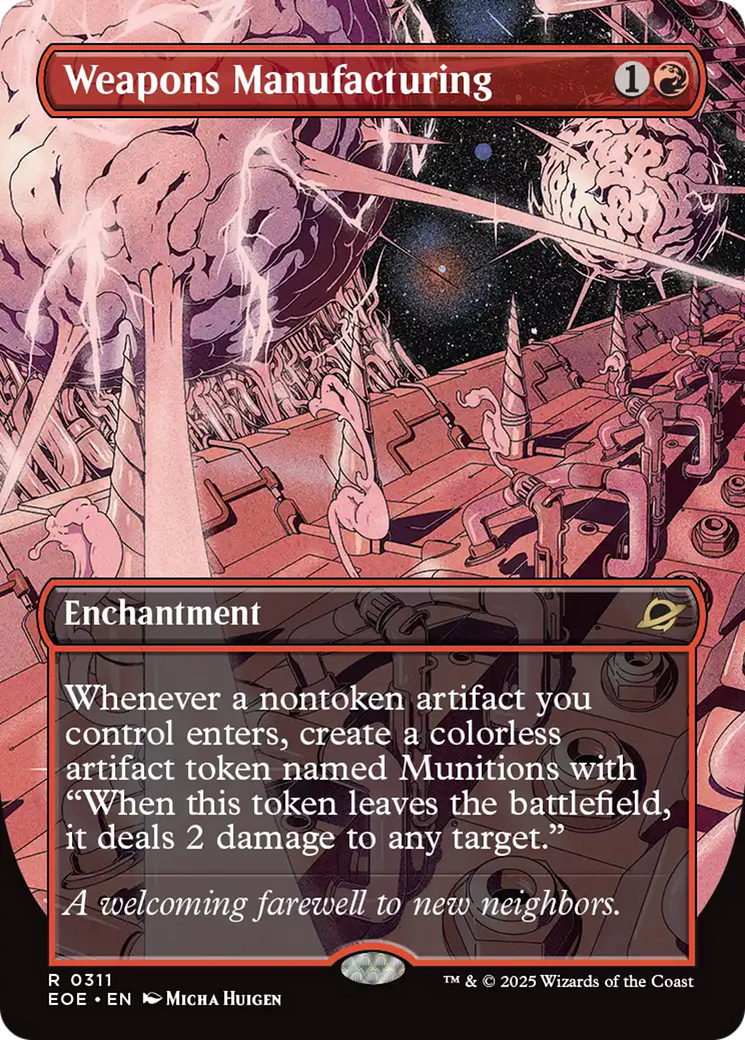 Weapons Manufacturing (Borderless) [Edge of Eternities] | Game Master's Emporium (The New GME)