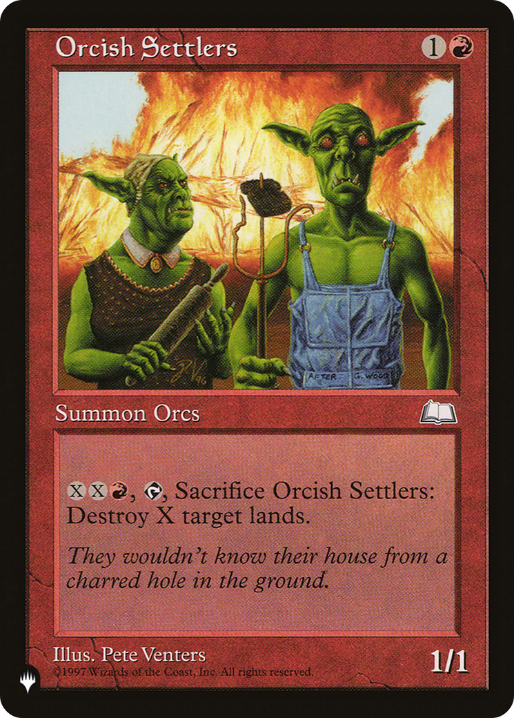 Orcish Settlers [The List] | Game Master's Emporium (The New GME)