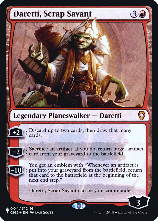 Daretti, Scrap Savant [Secret Lair: Heads I Win, Tails You Lose] | Game Master's Emporium (The New GME)