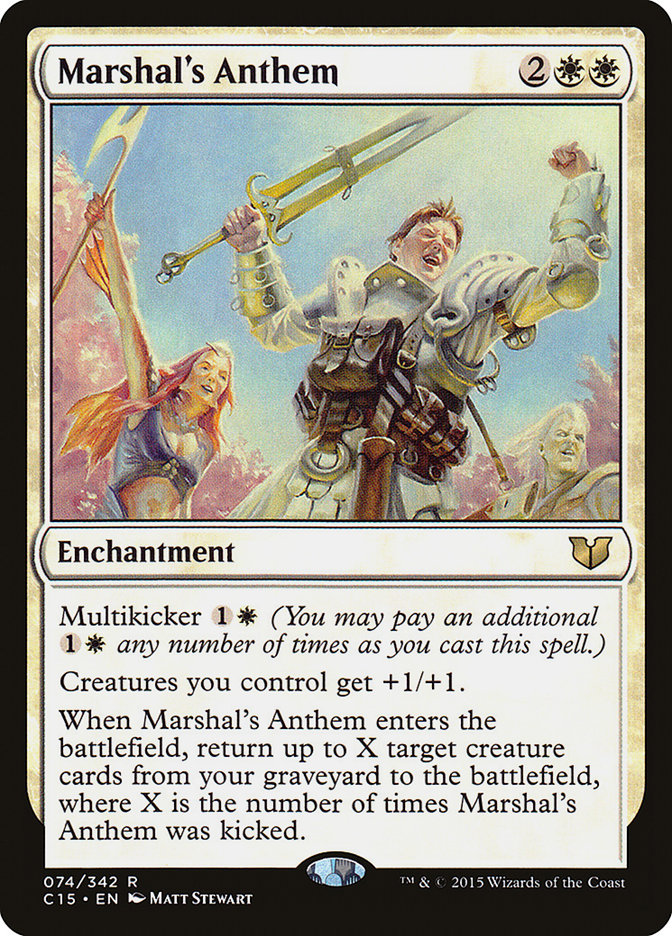 Marshal's Anthem [Commander 2015] | Game Master's Emporium (The New GME)