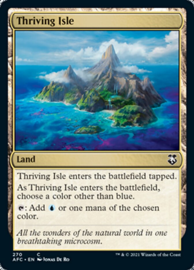 Thriving Isle [Dungeons & Dragons: Adventures in the Forgotten Realms Commander] | Game Master's Emporium (The New GME)