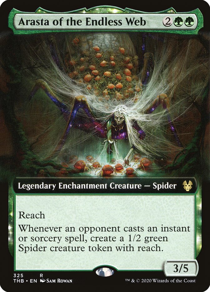 Arasta of the Endless Web (Extended Art) [Theros Beyond Death] | Game Master's Emporium (The New GME)
