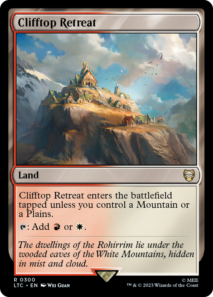 Clifftop Retreat [The Lord of the Rings: Tales of Middle-Earth Commander] | Game Master's Emporium (The New GME)