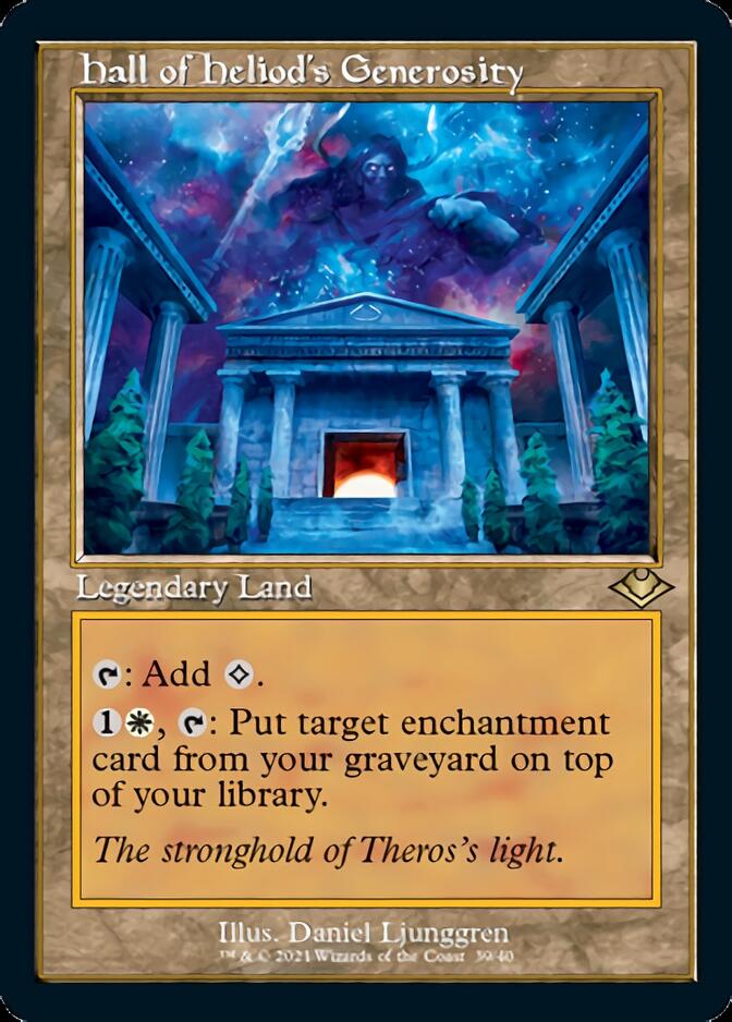 Hall of Heliod's Generosity (Retro Foil Etched) [Modern Horizons] | Game Master's Emporium (The New GME)